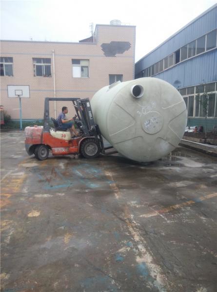 彰化县玻璃钢化粪池装车工作